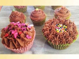 Curso de Cupcakes decorados en Cremas en Bogota