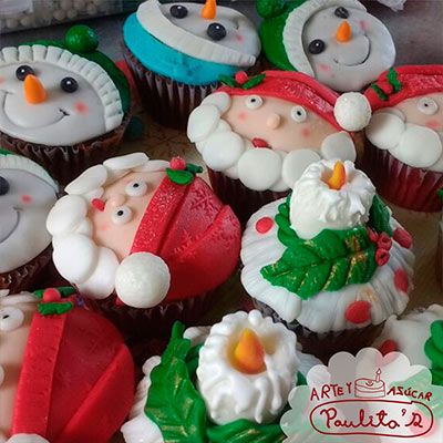 Curso de Cupcakes Navideños